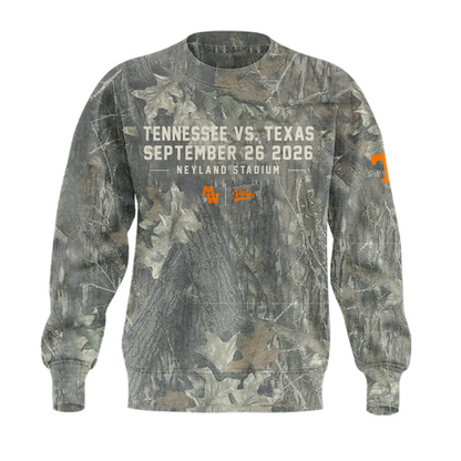 01.Morgan Wallen x Tennessee Volunteers Camo Event 2026 SWEATSHIRT