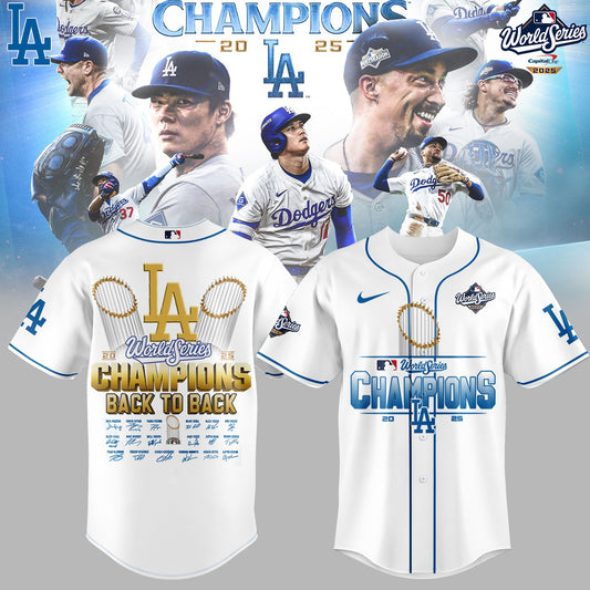 Los Angeles Dodgers 2025 World Series Jersey