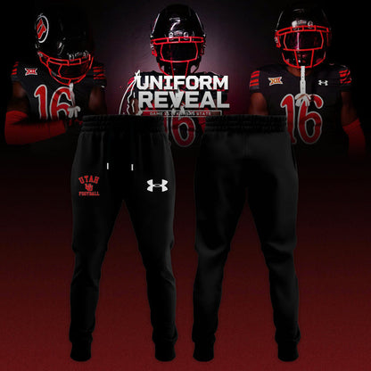 Utah Utes Black Throwbacks T-shirt – Black