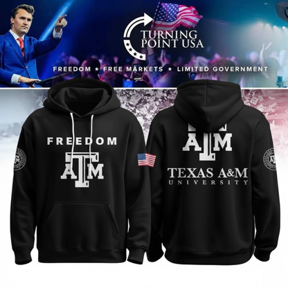 Texas A&M Campus Freedom Black Hoodie