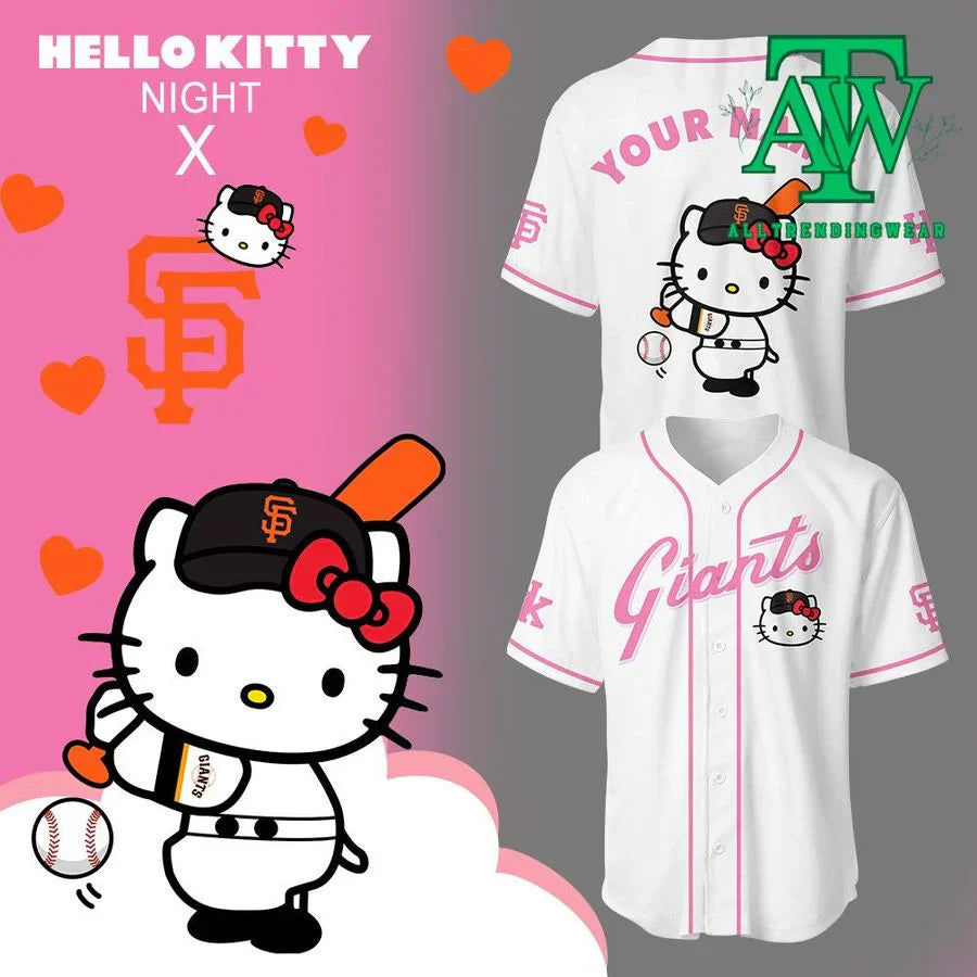 New Hello Kitty Night x Giant 2025 Jersey