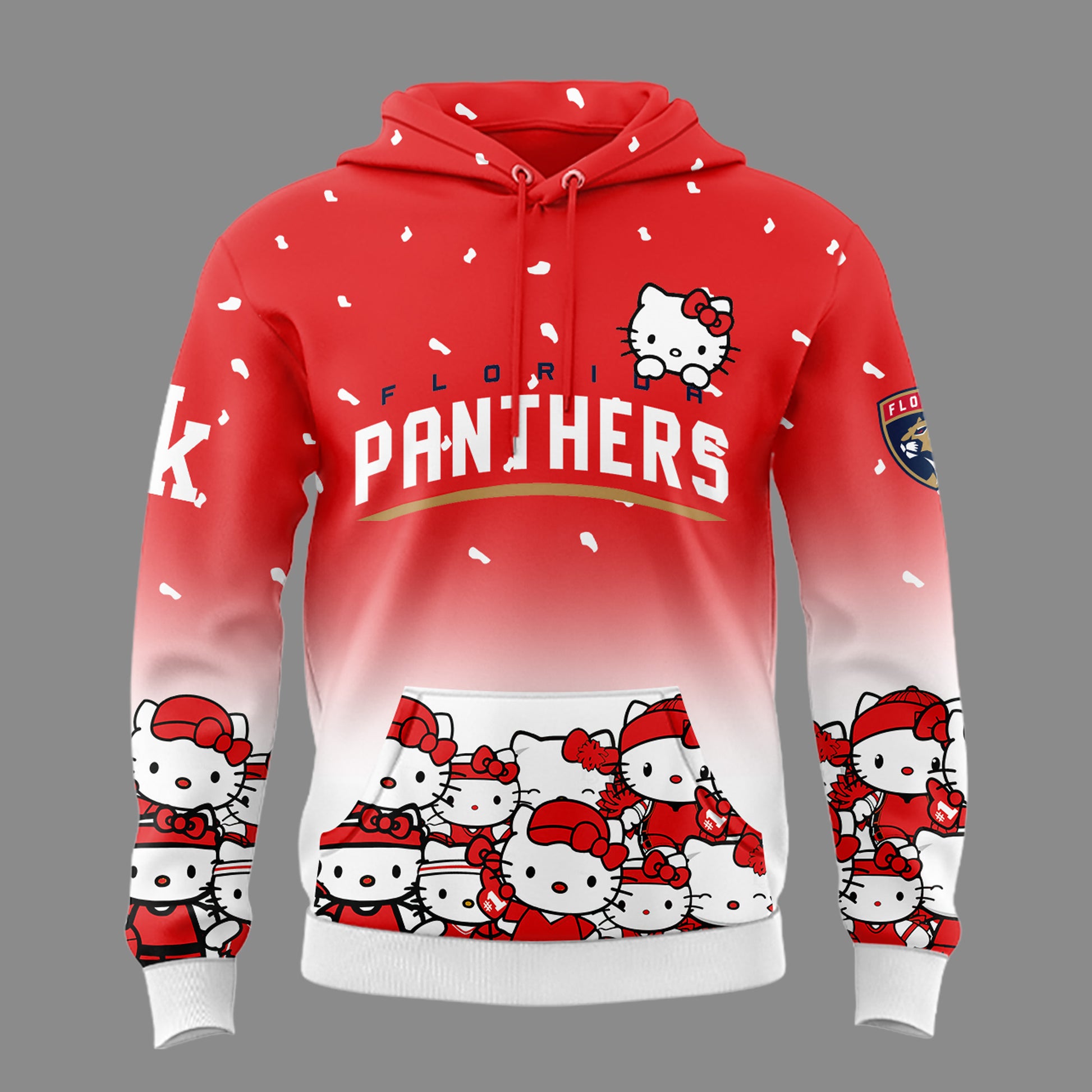 Florida Panthers  x Hello Kitty Hoodie 2025