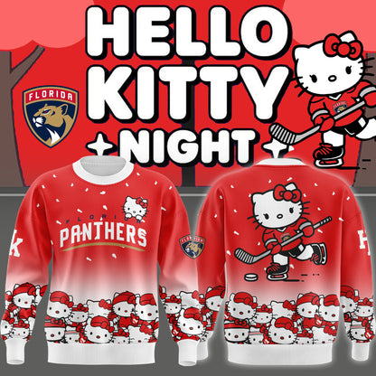 Florida Panthers  x Hello Kitty Sweatshirt 2025