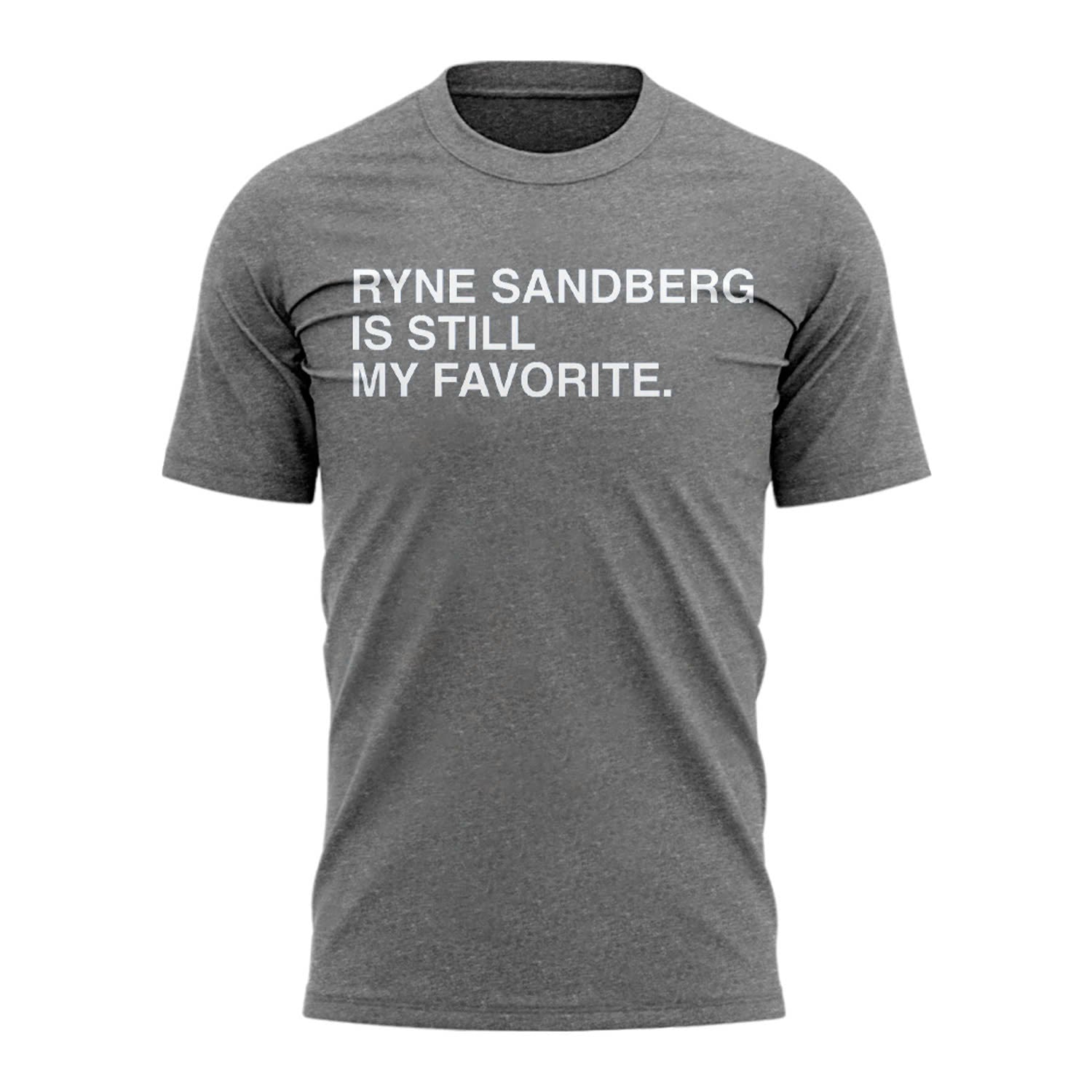 Special New Ryne Sandberg Forever Tshirt Grey