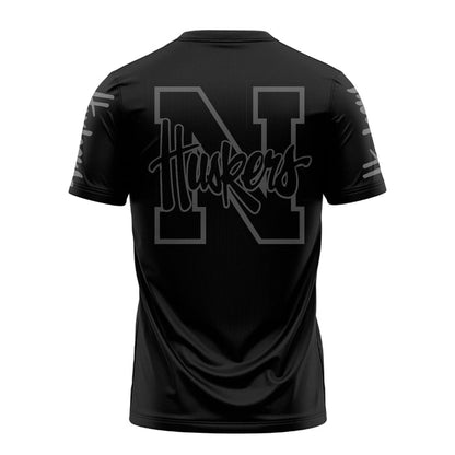 Alternate Dark Mode Nebraska Cornhuskers T-Shirt