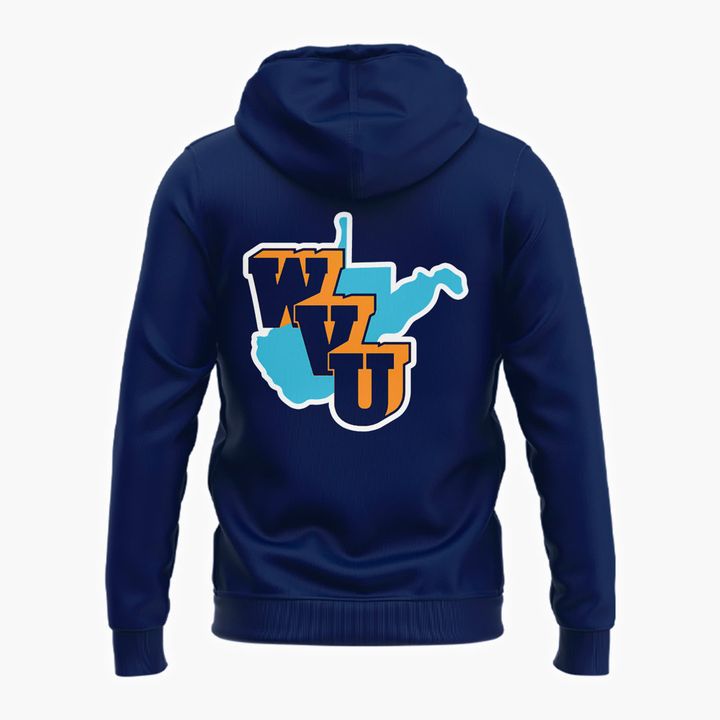 Special New Throwbacks 1965 West Virginia Wordmark Hoodie v1