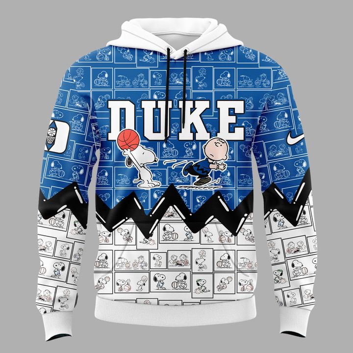 9K . Duke Men's Basketball x Peanuts Hoodie 2025