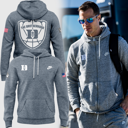 9K . Duke Men's Basketball Coach Jon Scheyer Hoodie