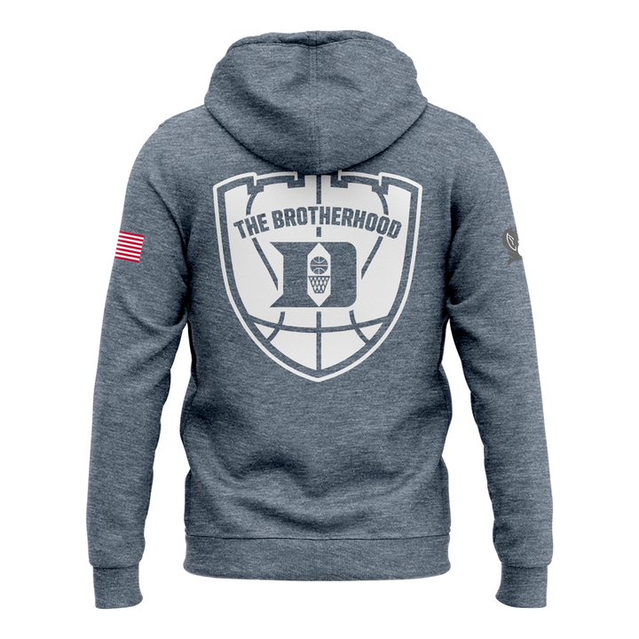 9K . Duke Men's Basketball Coach Jon Scheyer Hoodie