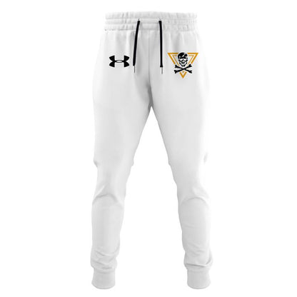 17. Men’s Under Armour Navy Midshipmen 2024 Rivalry Shield Fleece Pullover Hoodie