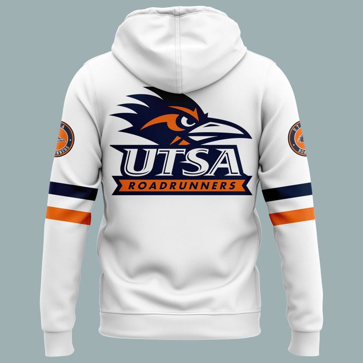 Men's Nike White UTSA Roadrunners football 2025 Hoodie