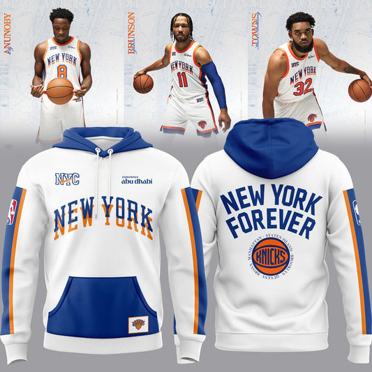 Limited Edition 2024/25 New York Knicks Nike City Combo Hoodie