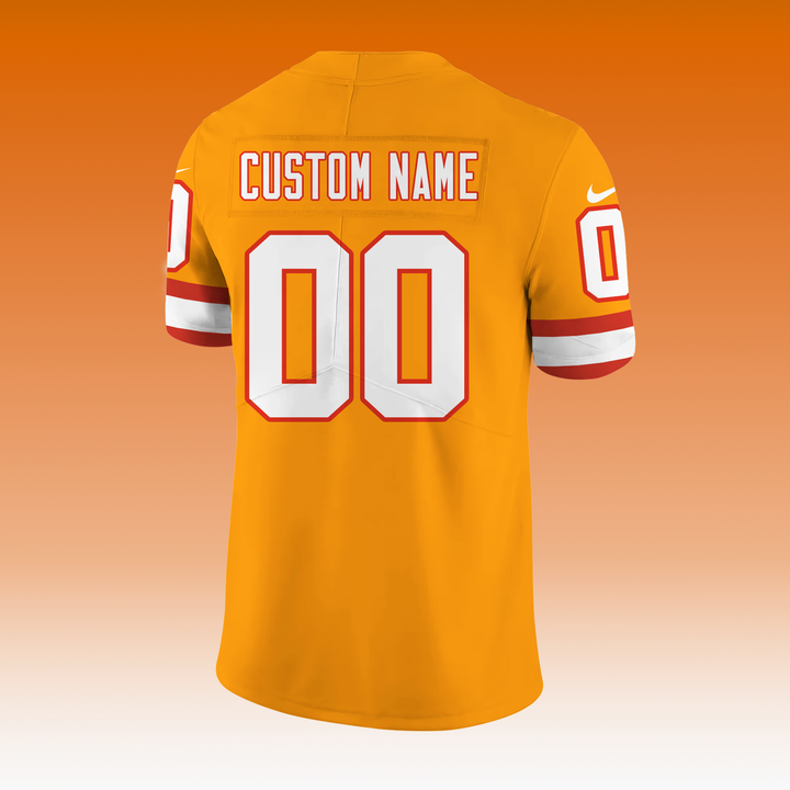 Men's Creamsicle Tampa Bay Buccaneers 50th Season Game Jersey