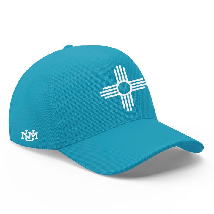 Special Edition New Mexico Lobos Wordmark Logo Uniform Hoodie - The Turquoise