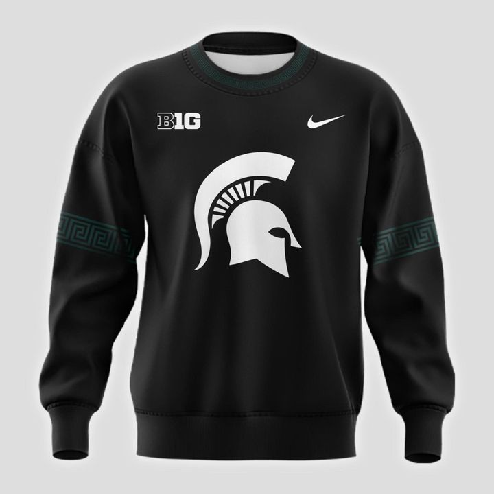 Special New Black Michigan State Spartans Alternate Uniform Sweat