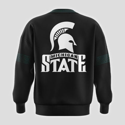 Special New Black Michigan State Spartans Alternate Uniform Sweat