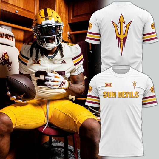 Sun Devil Football: A Closer Look at the New 2025 T-Shirt v2!
