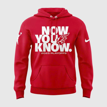 Fever Now You Know 2025 Playoffs Hoodie