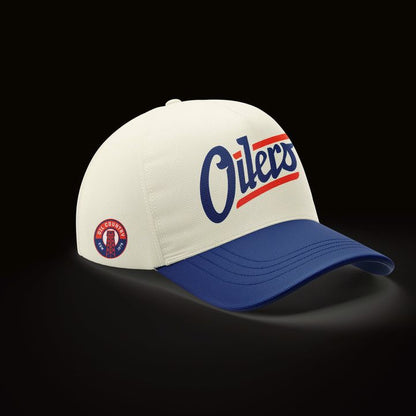 Edmonton Oilers Fanatics Blank Premium Cream Alternate Hoodie