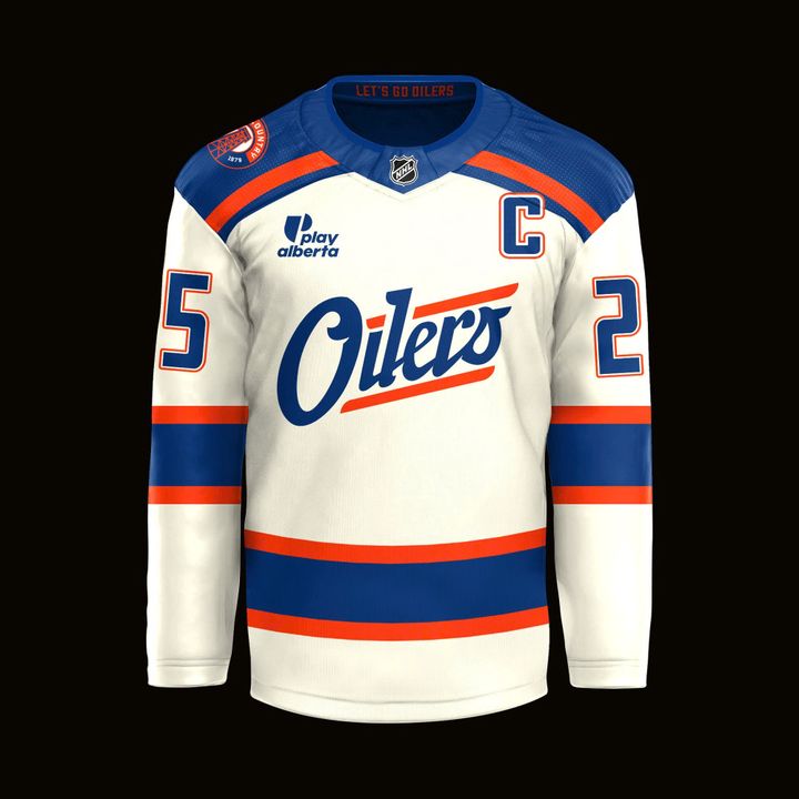 Edmonton Oilers Captain Jersey (Custom)