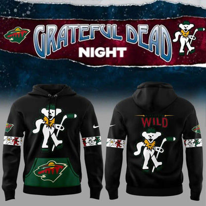Minnesota Wild Grateful Dead Night Hoodie
