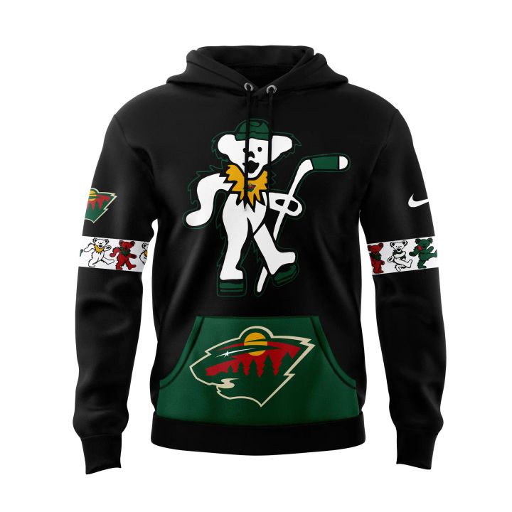 Minnesota Wild Grateful Dead Night Hoodie