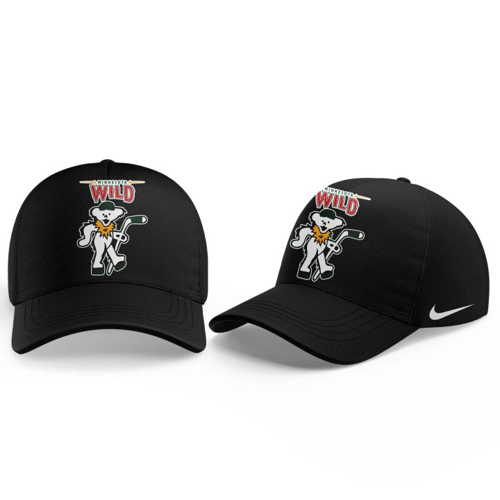 Limited Edition Minnesota Wild Grateful Dead Night Green Sweatshirt