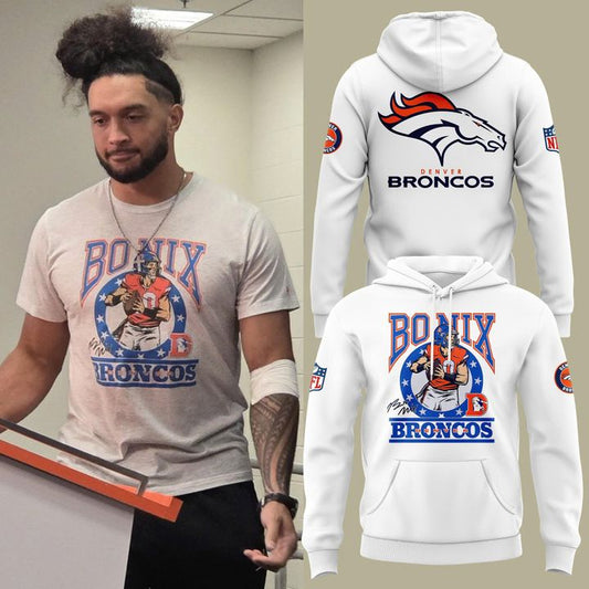 Denver Broncos Bo Nix Hoodie