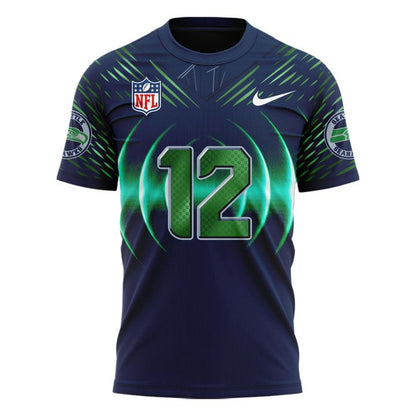 Seattle Seahawks 2025 NFL Rivalries High-Decibel Zone Limited T-shirt