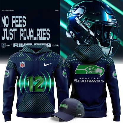 Seattle Seahawks 2025 NFL Rivalries High-Decibel Zone Limited Hoodie