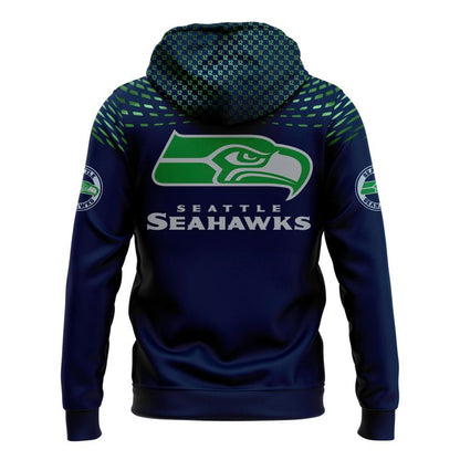 Seattle Seahawks 2025 NFL Rivalries High-Decibel Zone Limited Hoodie
