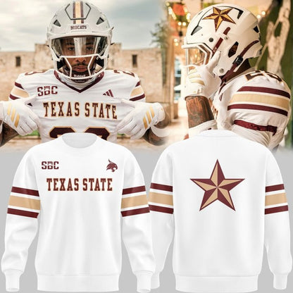 Special New Texas State Helmet Logo Uniform Sweat