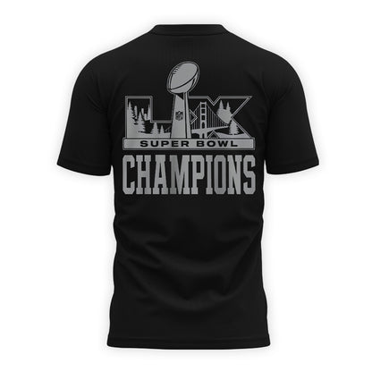 Seattle Seahawks Super Bowl LX Champions T-Shirt