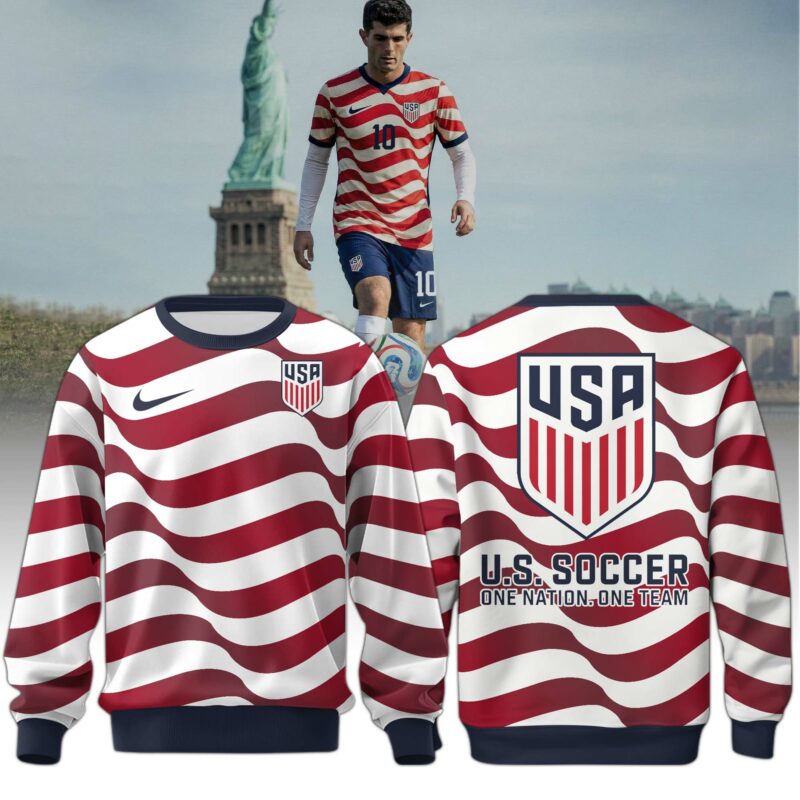 Unisex U.S. Men's National Soccer Team 2026 Home Jersey Sweatshirt
