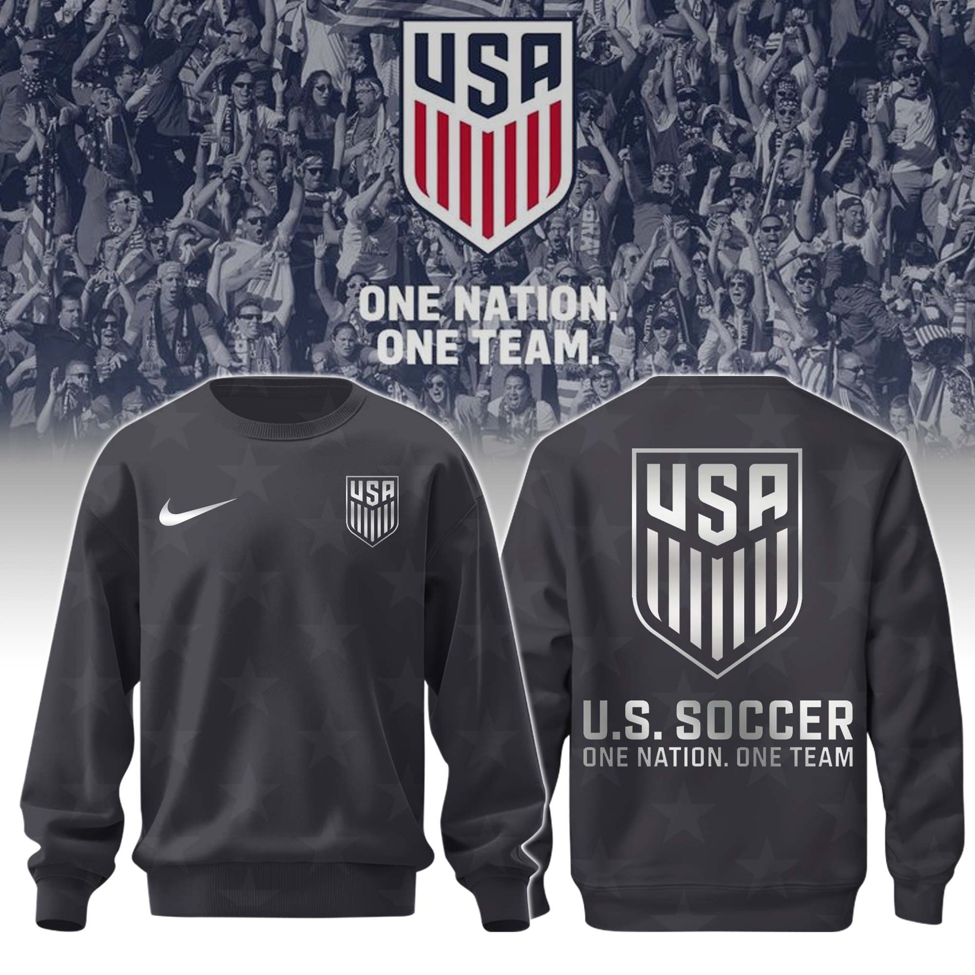 Unisex U.S. Men's National Soccer Team 2026 Away Jersey Sweatshirt