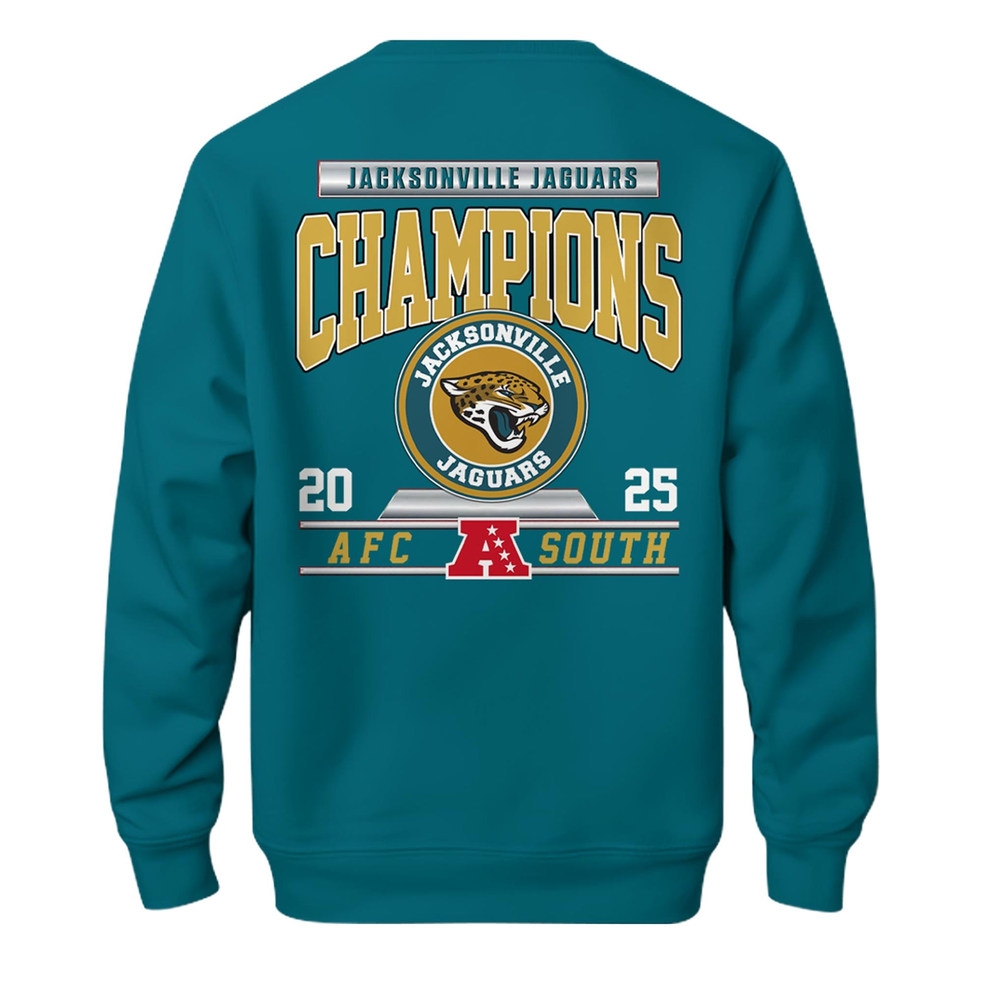 .           Jacksonville Jaguars 2025 AFC South Champions Sweatshirt