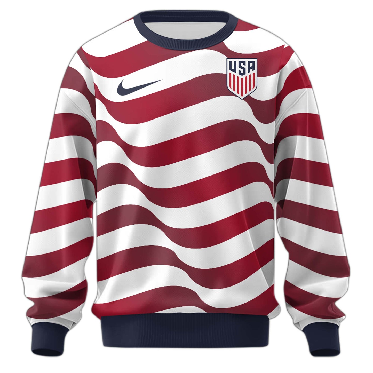Unisex U.S. Men's National Soccer Team 2026 Home Jersey Sweatshirt