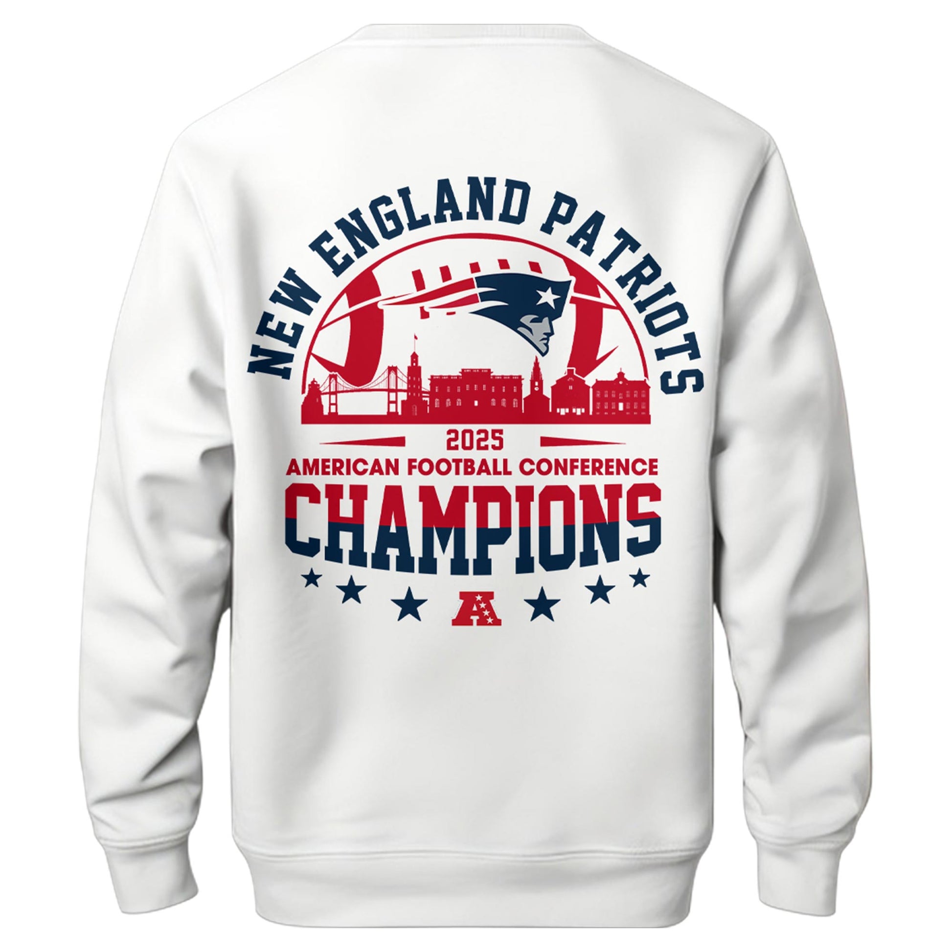 NEPatriots x 2025 AFC Conference Champions Sweatshirt V3