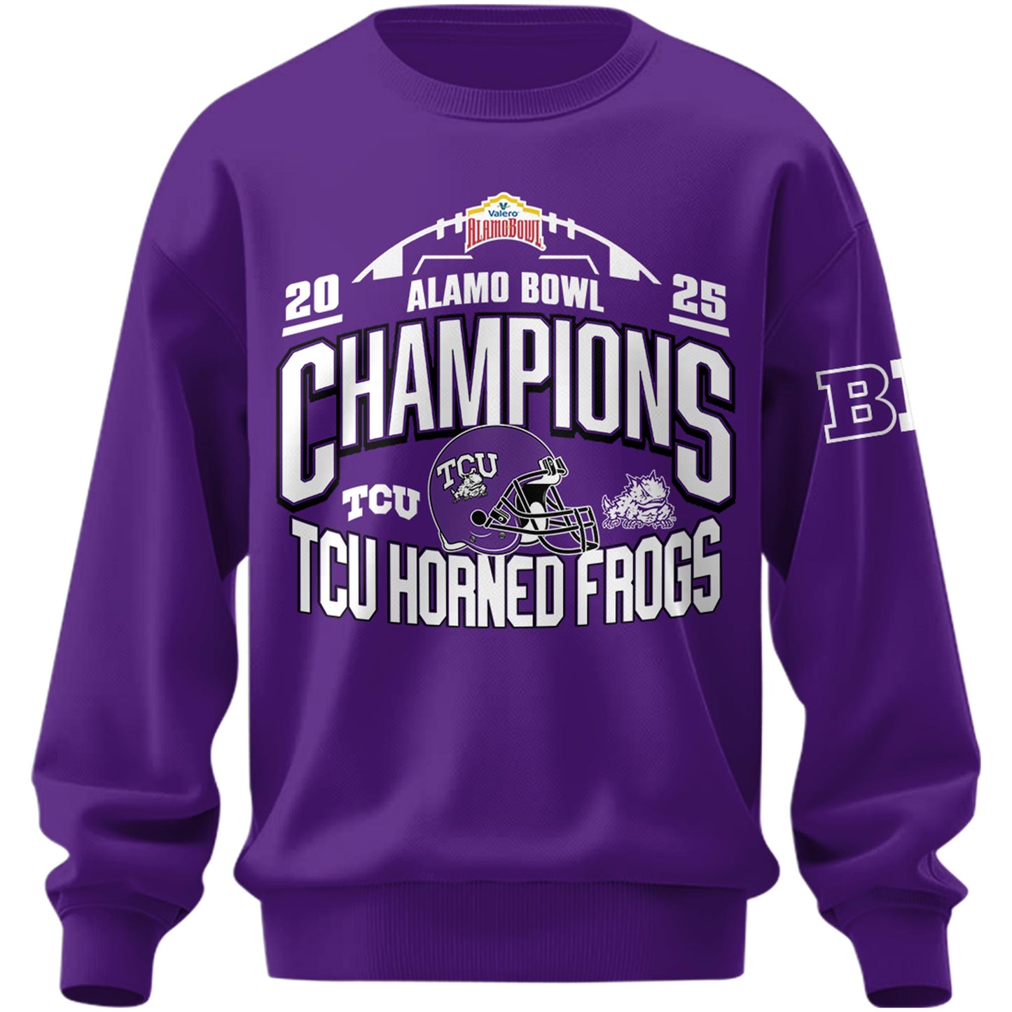 TCU 2025 Alamo Bowl Champions Sweater Limited Edition