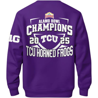 TCU 2025 Alamo Bowl Champions Sweater Limited Edition