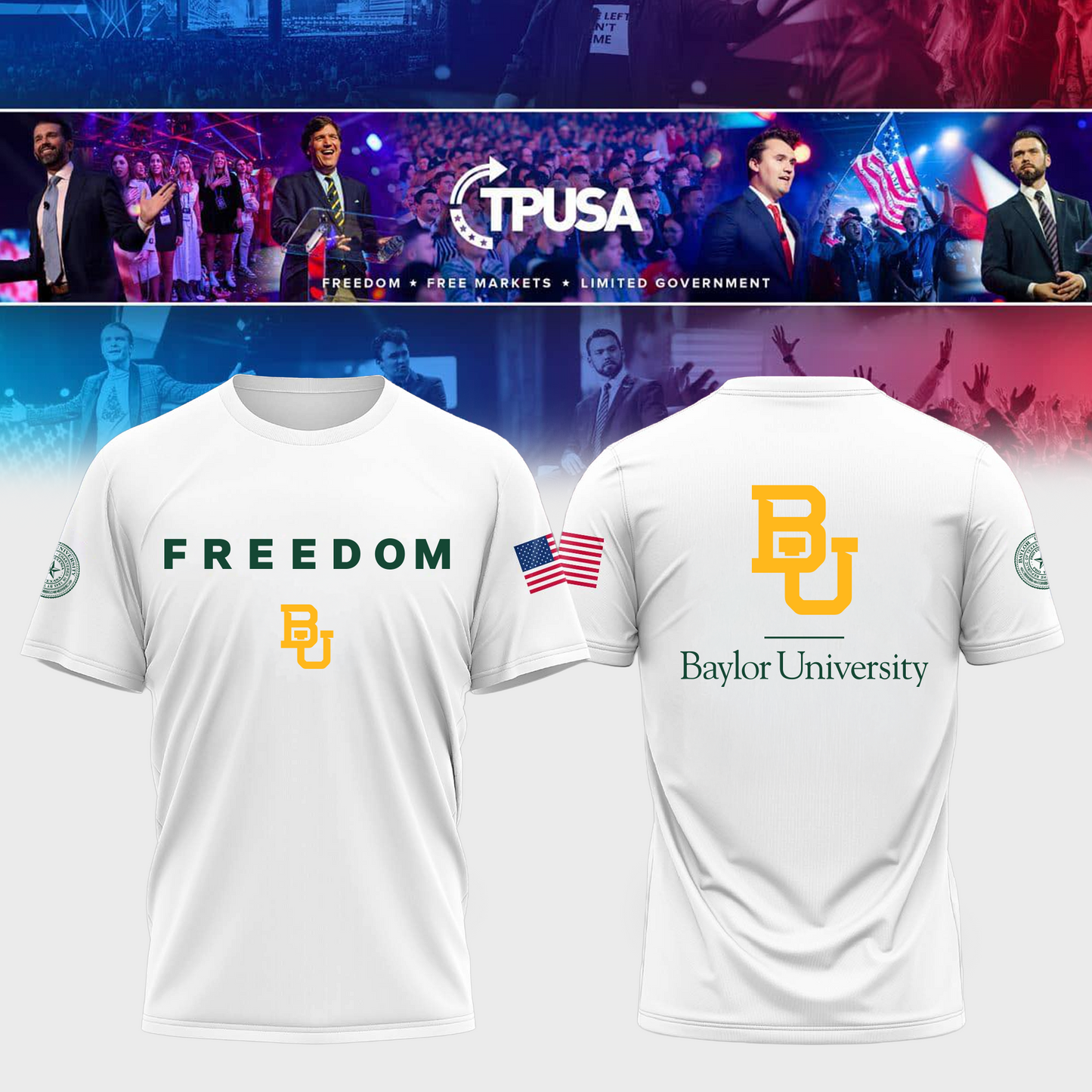 Baylor University Freedom T-Shirt