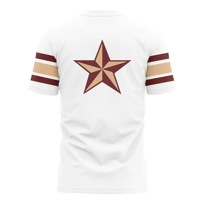 Special New Texas State Helmet Logo Uniform Tshirt