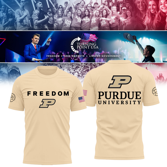 Purdue University x Turning Point USA T-Shirt