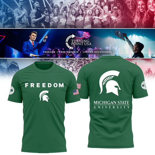 Michigan State University x Turning Point USA T-Shirt