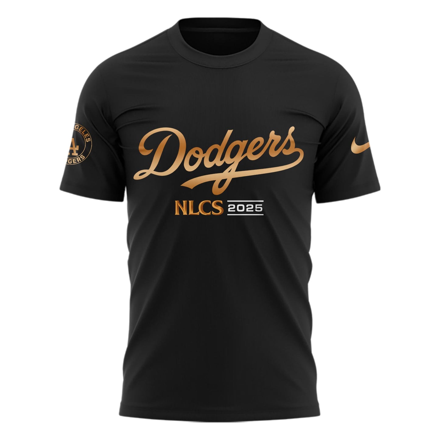 LAD x NLCS Champions Special Gold Edition Tshirt