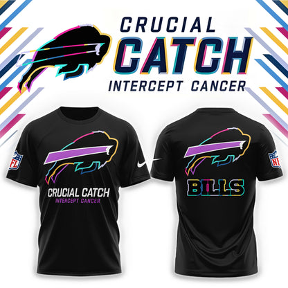 Buffalo Bills 2024 NFL Crucial Catch Combo Tshirt | Cap | Jogger