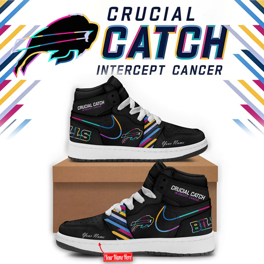 Black Buffalo Bills 2024 NFL Crucial Catch AJ1