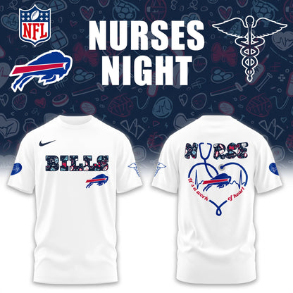 Buffalo Bills NURSES NIGHT Combo Tshirt | Jogger | Cap v2