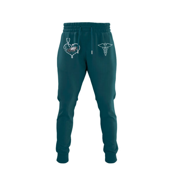 Philadelphia Eagles Nurses Appreciation Blue Tshirt