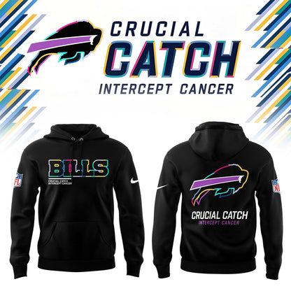 Buffalo Bills 2025 Crucial Catch Sideline Standard Issue Hoodie Combo